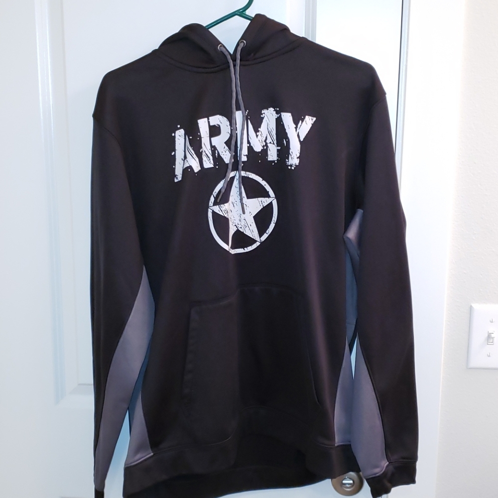 Black US Army hoodie